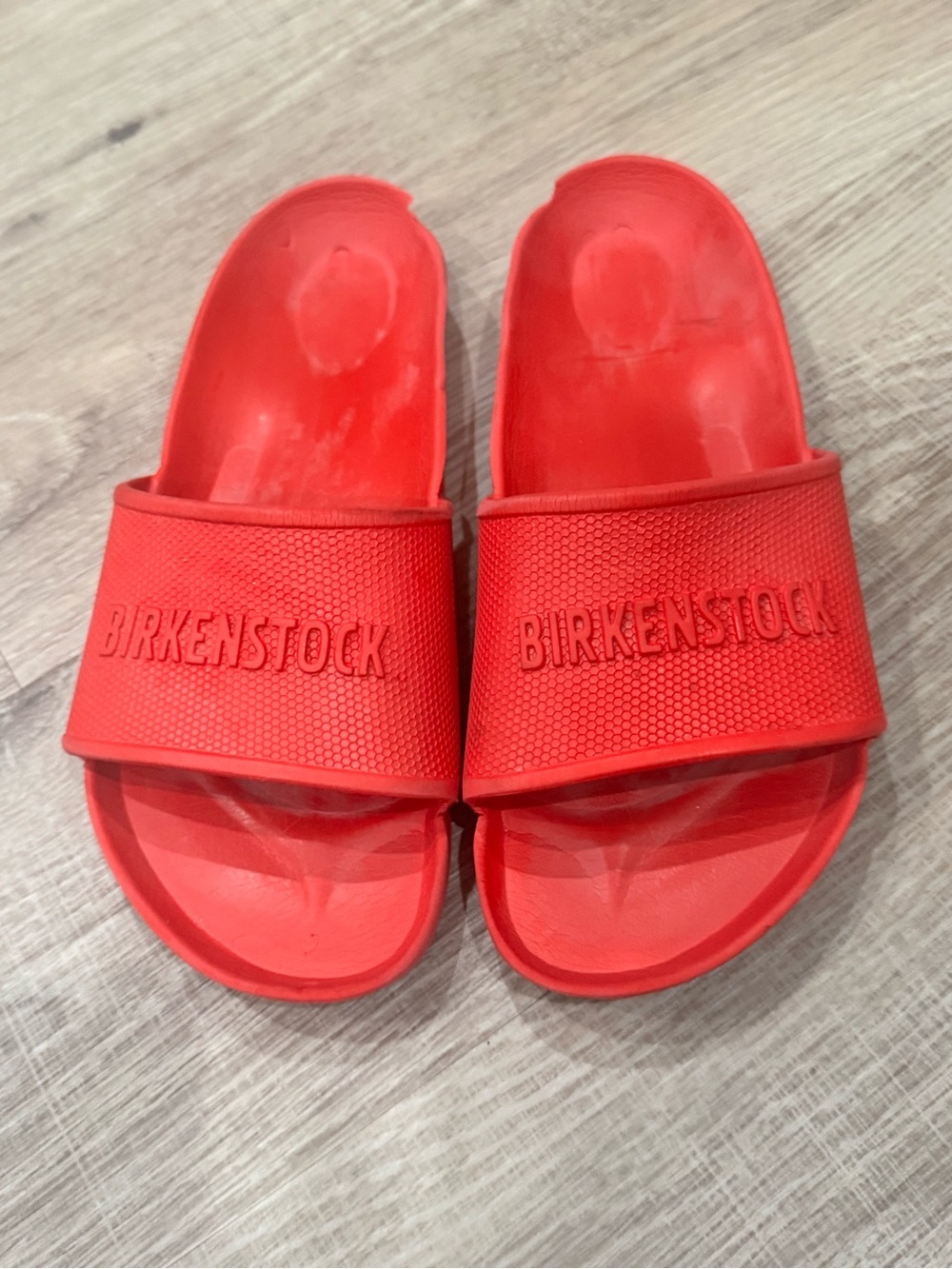 Birkenstock Barbados EVA Slide Sandals Red Waterproof Men’s US 10 EU 43